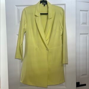 Express Lemon Blazer Romper